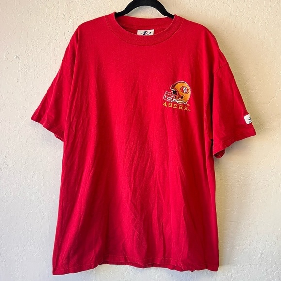 Vintage San Francisco 49ers Red Shirt XXL - Picture 2 of 8